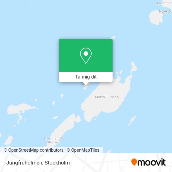 Jungfruholmen karta