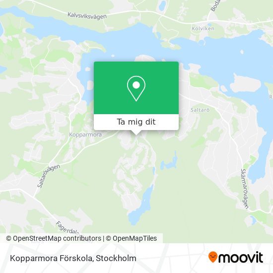 Kopparmora Förskola karta