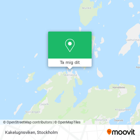 Kakelugnsviken karta