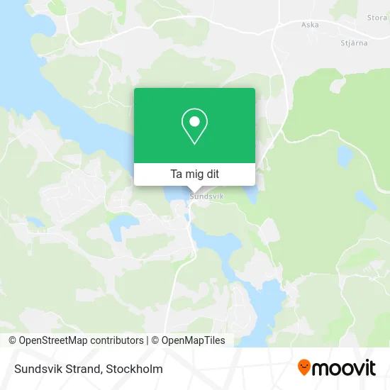 Sundsvik Strand karta