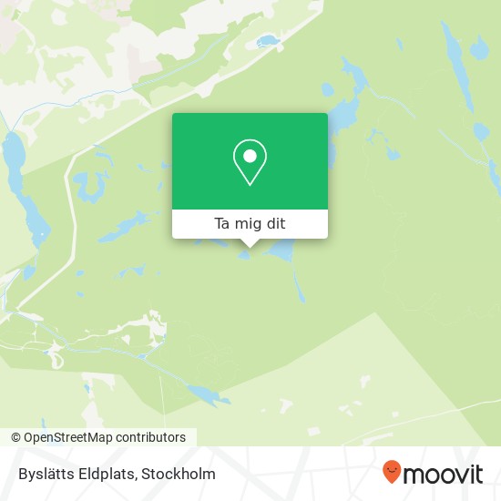 Byslätts Eldplats karta