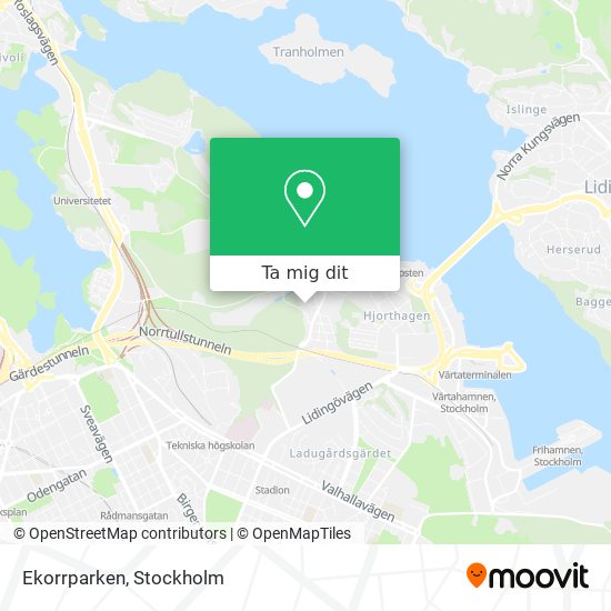 Ekorrparken karta