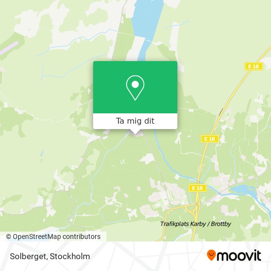Solberget karta