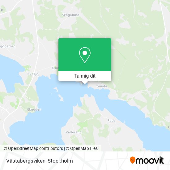 Västabergsviken karta