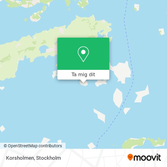 Korsholmen karta