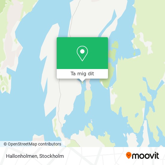 Hallonholmen karta
