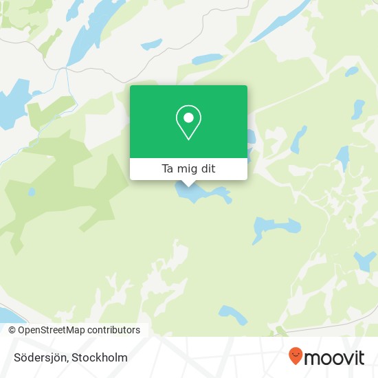 Södersjön karta