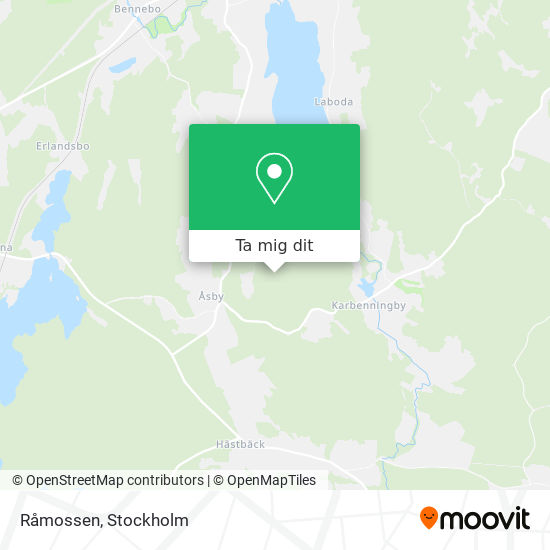 Råmossen karta