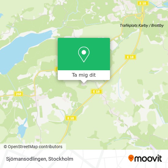 Sjömansodlingen karta