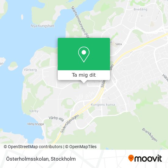 Österholmsskolan karta