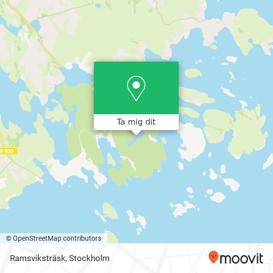 Ramsviksträsk karta