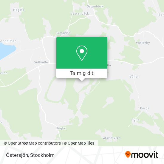 Östersjön karta