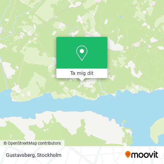 Gustavsberg karta