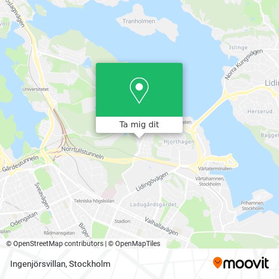 Ingenjörsvillan karta
