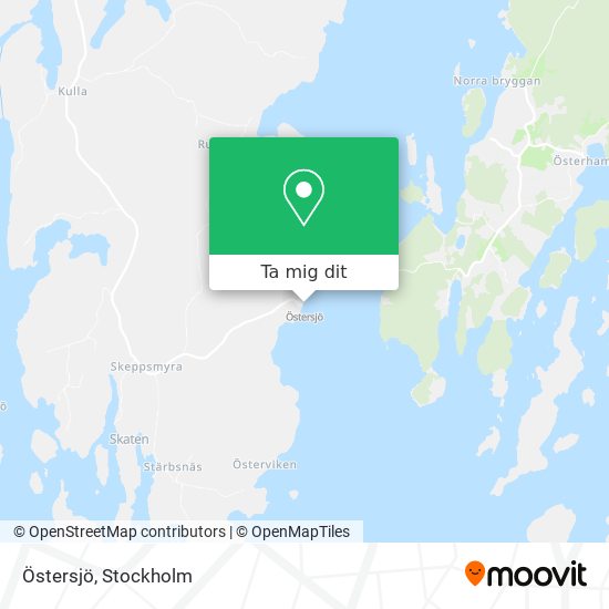 Östersjö karta