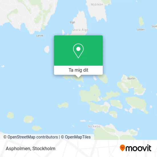 Aspholmen karta