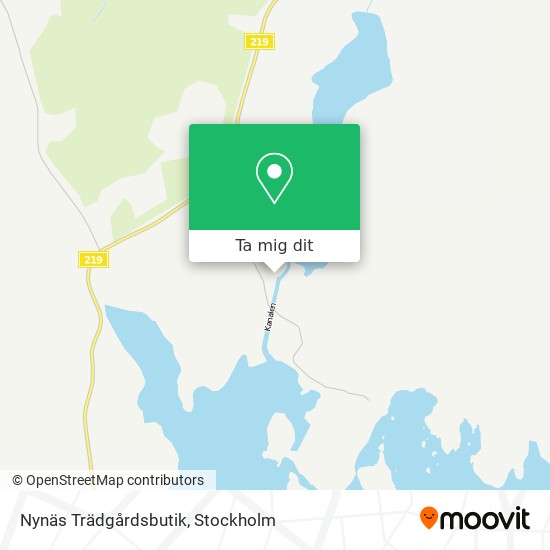 Nynäs Trädgårdsbutik karta