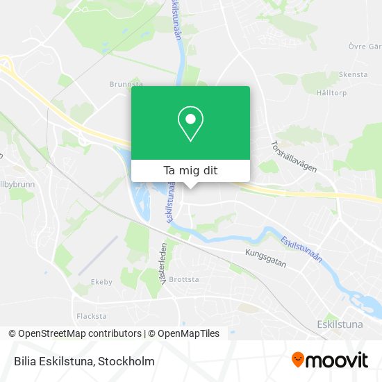 Bilia Eskilstuna karta
