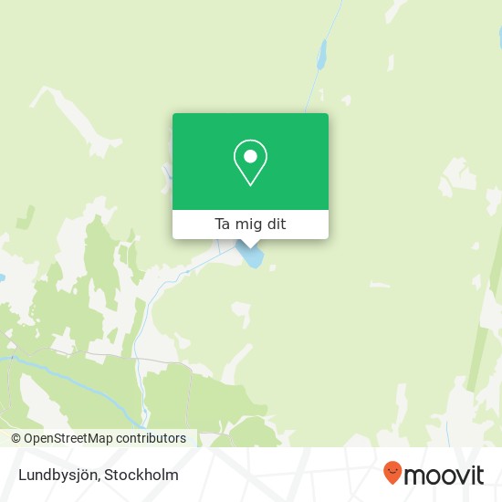 Lundbysjön karta