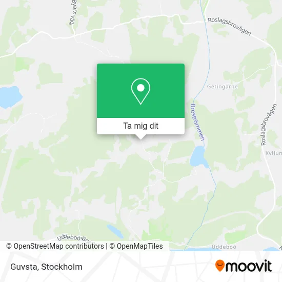 Guvsta karta