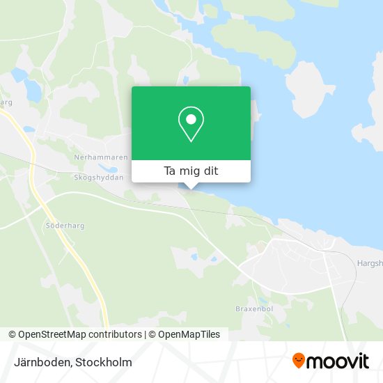 Järnboden karta