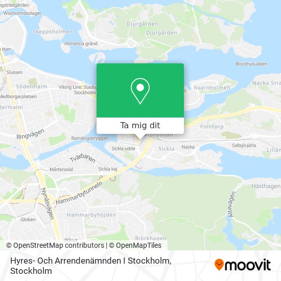 Hyres- Och Arrendenämnden I Stockholm karta