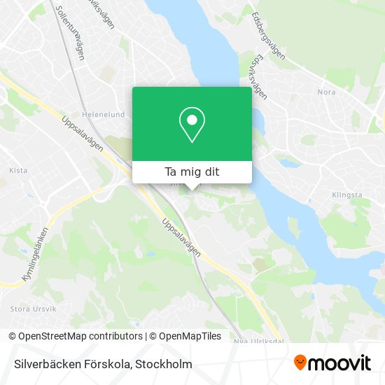 Silverbäcken Förskola karta