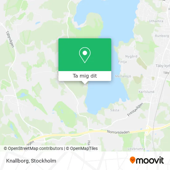 Knallborg karta