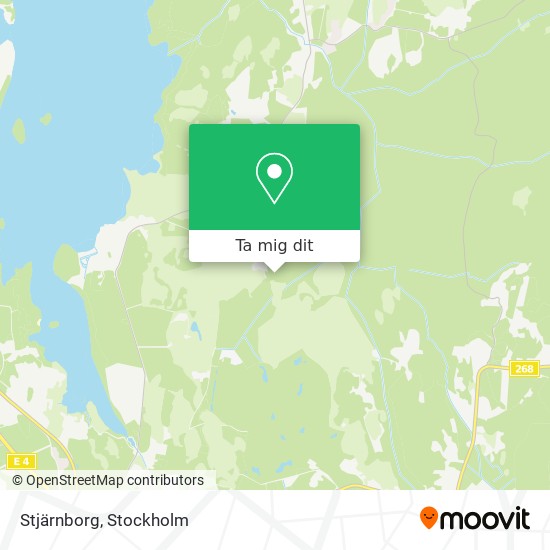 Stjärnborg karta