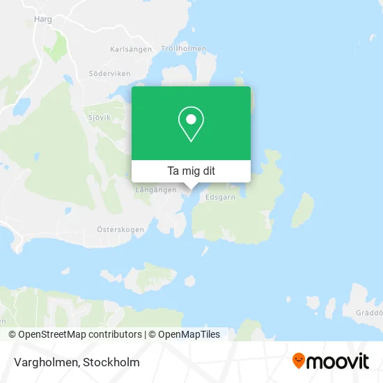 Vargholmen karta