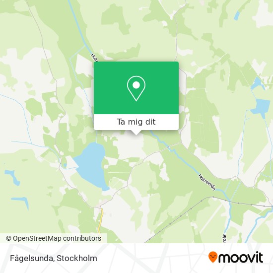 Fågelsunda karta