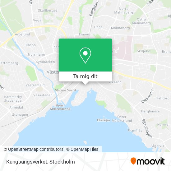 Kungsängsverket karta