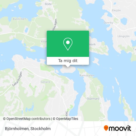 Björnholmen karta