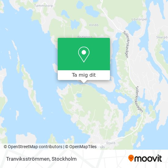 Tranviksströmmen karta