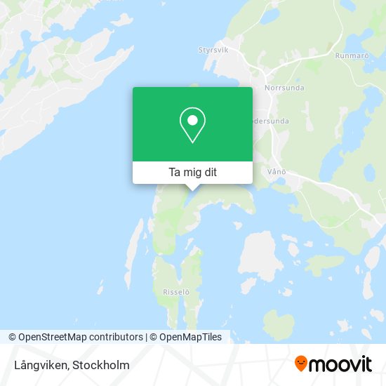 Långviken karta