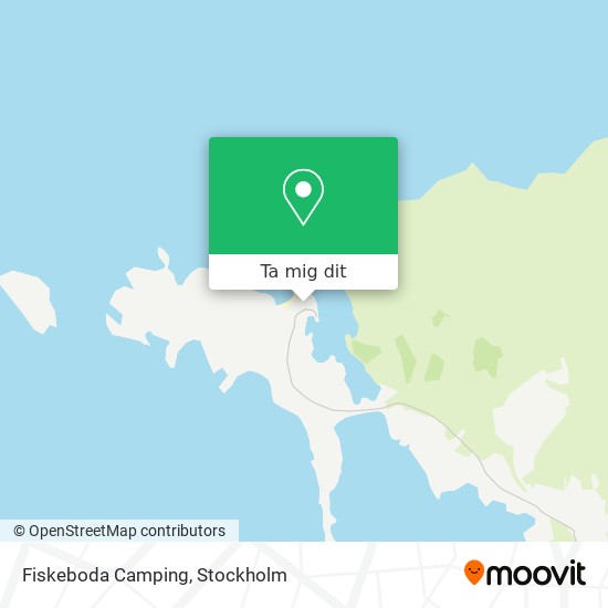 Fiskeboda Camping karta