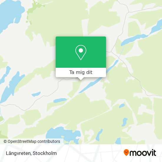 Långvreten karta