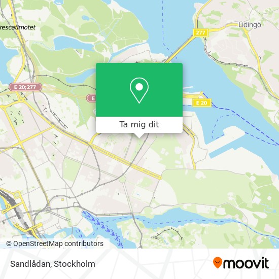 Sandlådan karta