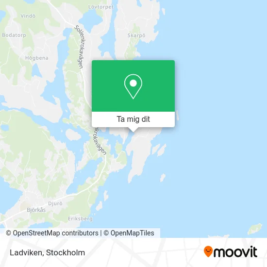 Ladviken karta