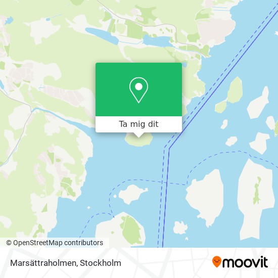 Marsättraholmen karta