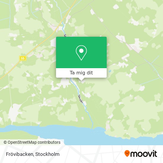 Frövibacken karta