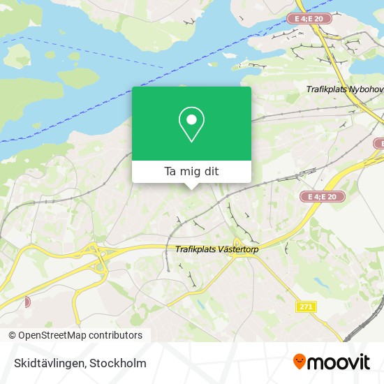 Skidtävlingen karta