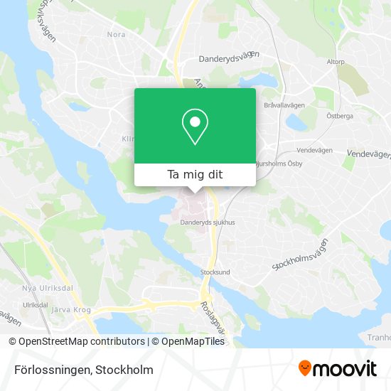 Förlossningen karta