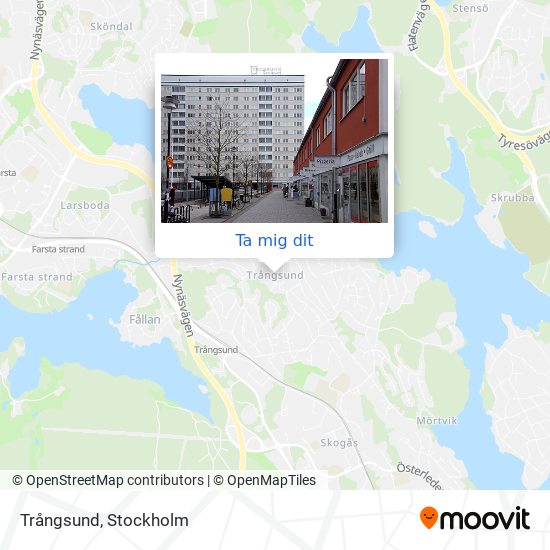 Trångsund karta