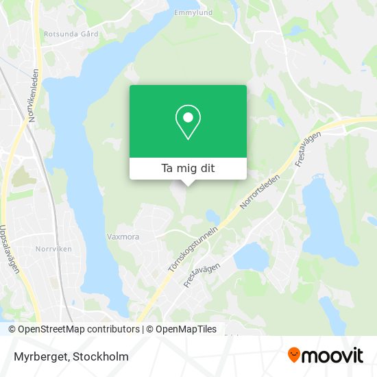 Myrberget karta