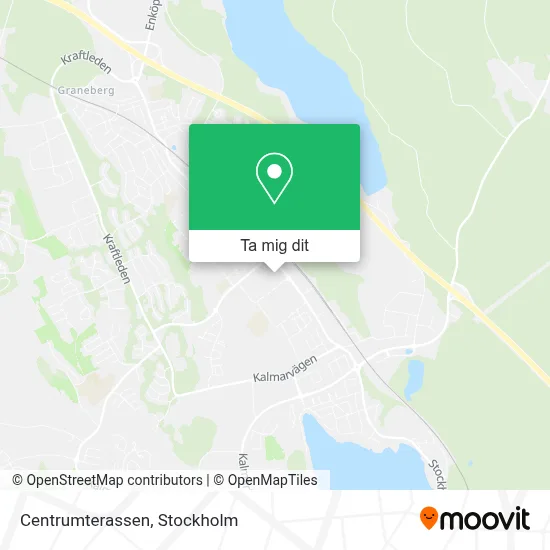 Centrumterassen karta