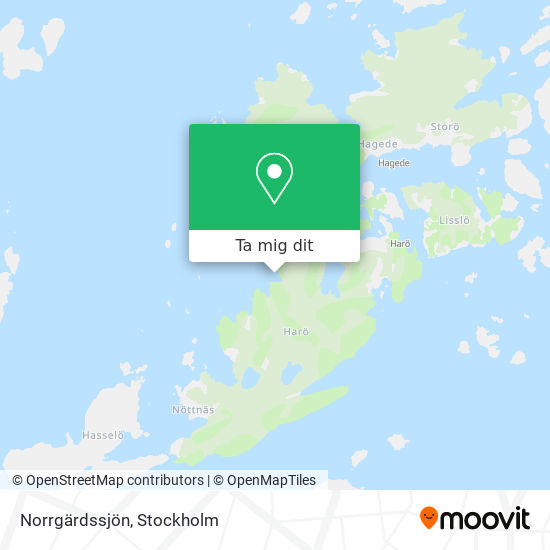 Norrgärdssjön karta