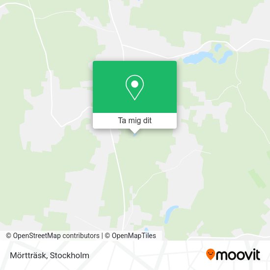 Mörtträsk karta