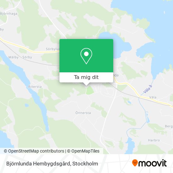 Björnlunda Hembygdsgård karta