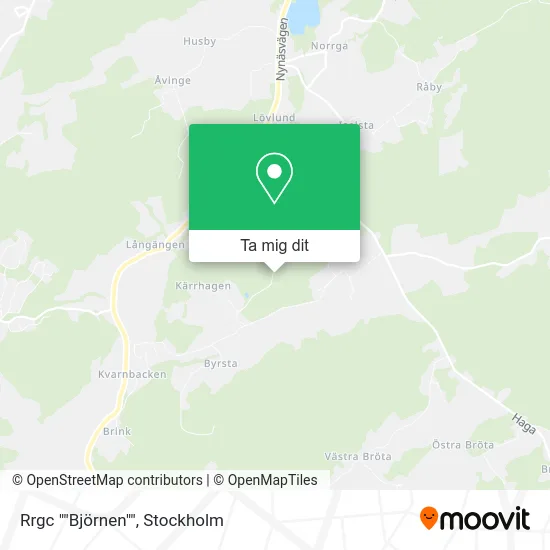 Rrgc ""Björnen"" karta